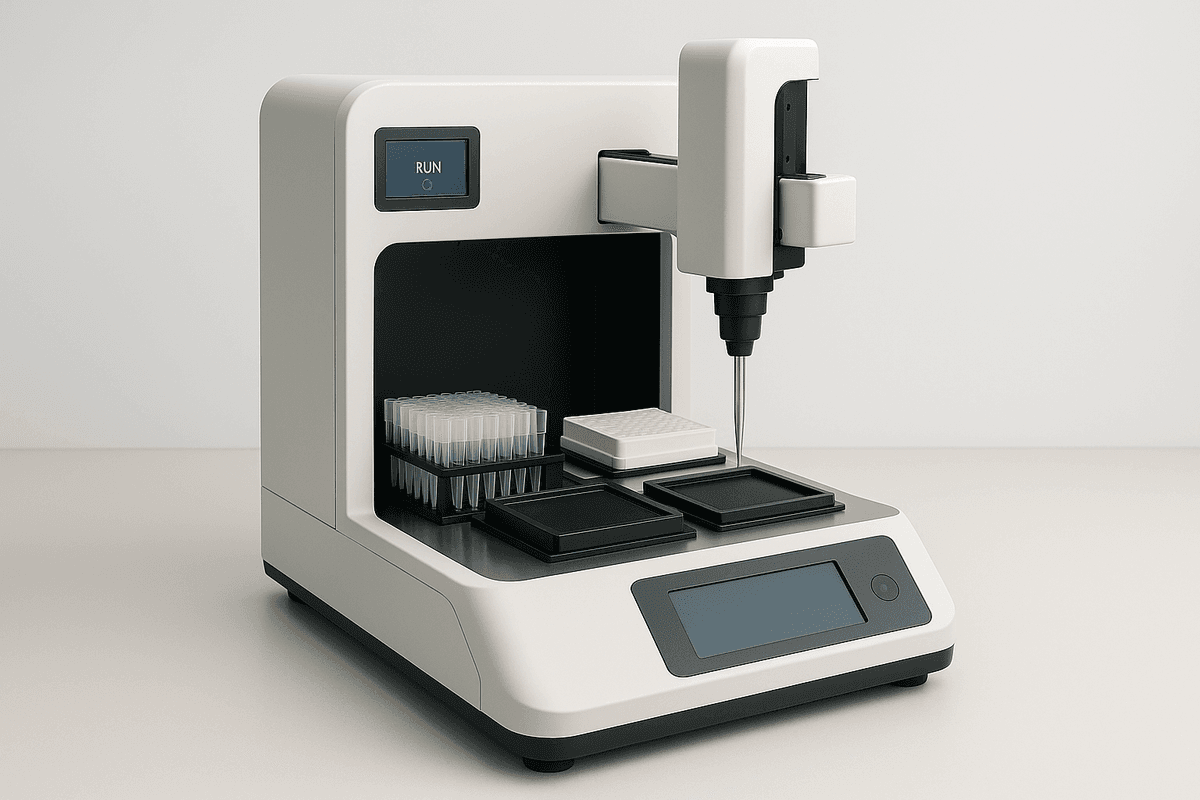 Manipolazione automatizzata di liquidi