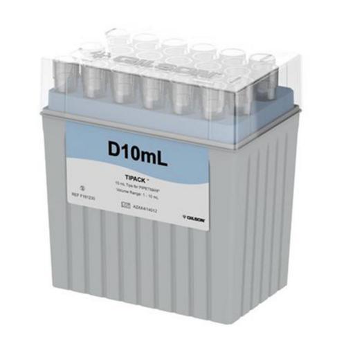 Gilson Pipetman Diamond 10 ml Tipack 10 ml, bulk, sterile packaging F161230