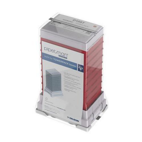 Gilson Pipetman Diamond 10 µl Tower Pack 10 µl sterilized pipette tips in Tower Pack packaging F167201