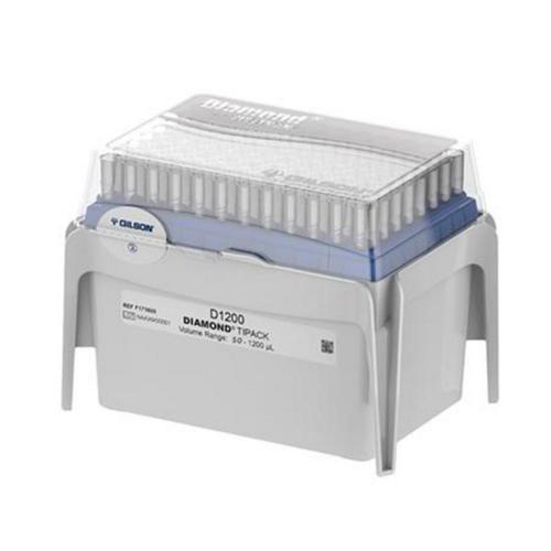 Gilson Pipetman Diamond 1200 µl Tipack 1200 µl, sterile, autoclavable tips F171600