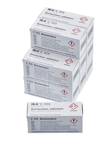 IKA C 723 Benzoesäure - Big - Packung 450 pcs, 0.5g 0003717400