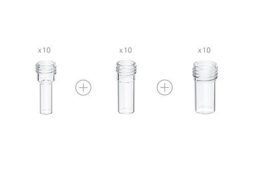 IKA ElectraSyn Vials Only 5ml, 10-pack; 10ml, 10-pack; 20ml, 10-pack 0010003811
