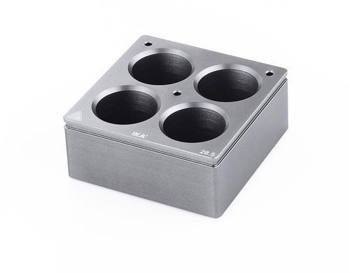 IKA H 135.105 Block 4x30ml, flat bottom 0025000630