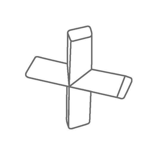 IKA IKAFLON 38 cross (5 St.) 38x38mm, PTFE 0004497000