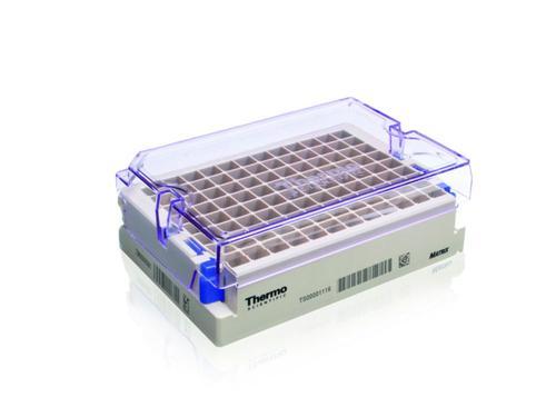 Matrix Matrix Rack with Barcodes 2DCode, hinged lid 4898