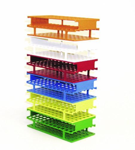 Nalgene Test Tube Rack orange, 250mm deep 5970-0120