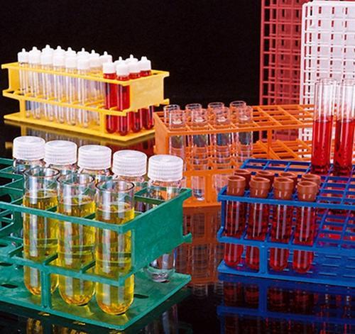 Nalgene Test Tube Rack Yellow, 72 positions, 248mm 5970-0216