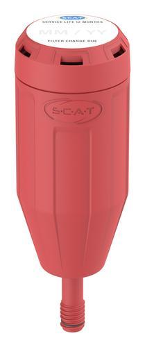 SCAT Europe Abluftfilter L, V3.0 Spritzschutz, 12 M 407983