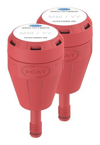 SCAT Europe Abluftfilter M, V3.0 Exchange pack, splash guard 490914