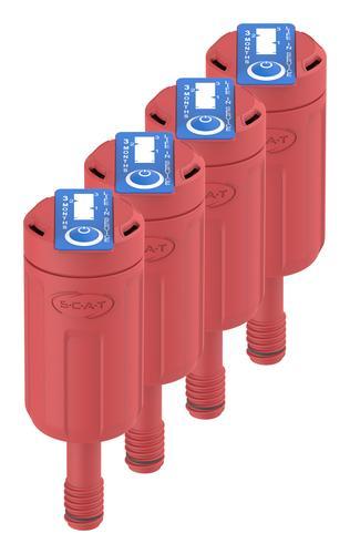 SCAT Europe Abluftfilter S, V3.0 3 months, 4 pcs, splash guard 490335