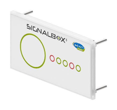 SCAT Europe Einbausignalbox1 1-channel, EU/UK/US, alarm system 106741