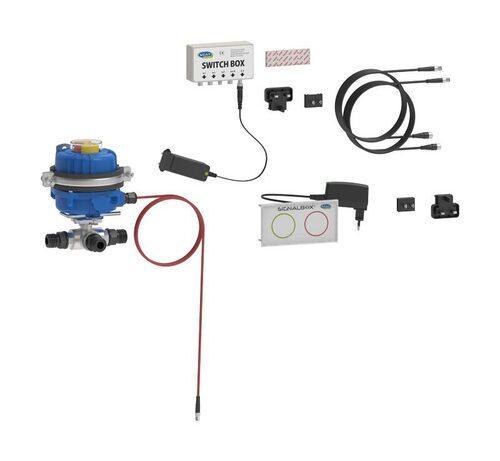 SCAT Europe Einbausignalbox5 5-channel, alarm controls, electronic level 106735
