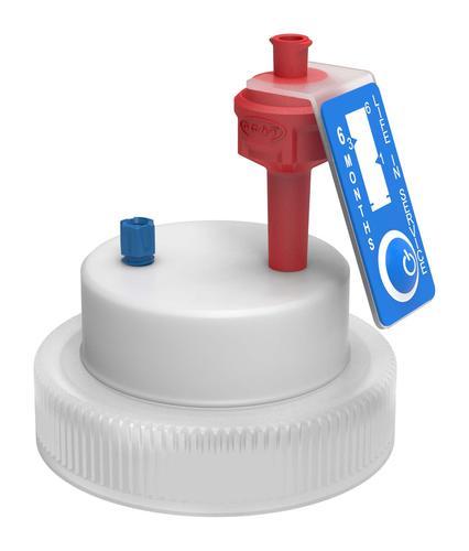 SCAT Europe Safety Cap I, B63 vent, indicator, PFA fittings 107039