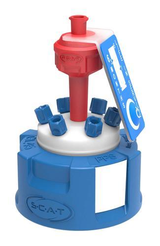 SCAT Europe Safety Cap VI, GL45 vent, indicator, fittings 307520