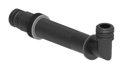 SCAT Europe T-piece for pipes 2x32mm, GL25, PE-HD, conductive 106458