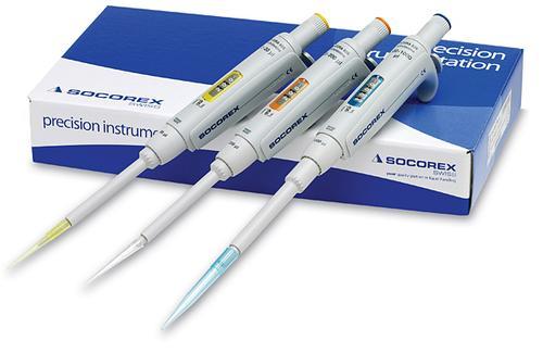 Socorex Acura Socorex Trio Pack 3 micropipettes 825.TRIO.J