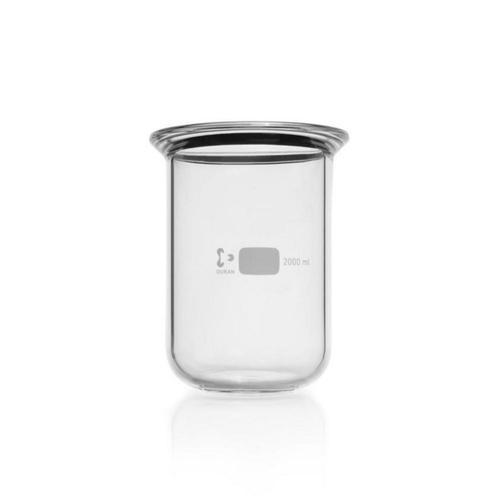 DWK Life Sciences Capacity 2200 ml Flat flange, 2000 ml 243946302
