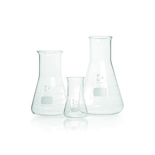 DWK Life Sciences DIN EN ISO 24450 Erlenmeyer Flask 100 ml, wide neck 212262401