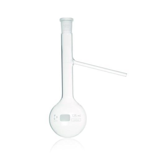 DWK Life Sciences Duran Engler Distilling Flask 125ml, NS19/26, hydro-resistant 246542805