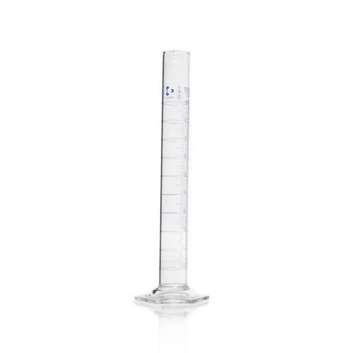 DWK Life Sciences Duran Measuring Cylinder 100 ml, tall, blue 213902402