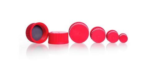 DWK Life Sciences Duran Screw Cap Red, 180°C 292402807