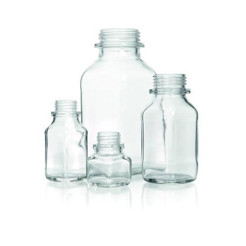 DWK Life Sciences Duran Square Screw Cap Bottle 50 ml, clear 238201709