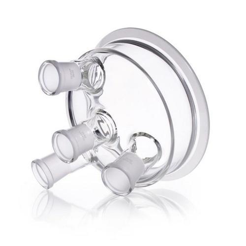 DWK Life Sciences Flat flange lids DN 150 4 NS 2932 DN 150, NS 29/32, 130mm 243925801