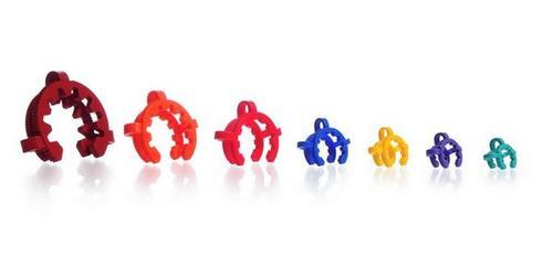 DWK Life Sciences KECK POM Joint Clip NS19, blue 286336409