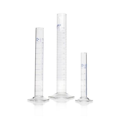 DWK Life Sciences Measuring cylinders Duran tall form class A blue 50ml, blue 213901706