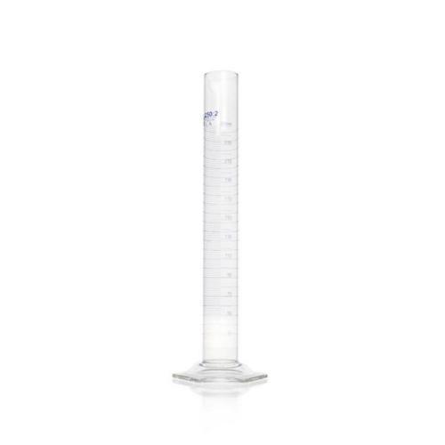 DWK Life Sciences Measuring cylinders Duran tall form class A blue 250 ml, blue 213903604