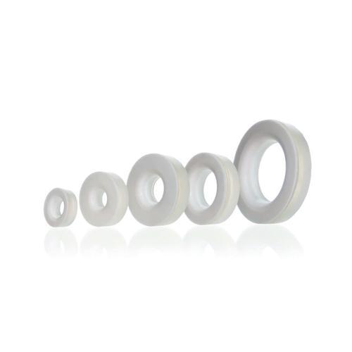 DWK Life Sciences VMQ Sealing Ring GL25, silicone, vulcanized PTFE 292371005