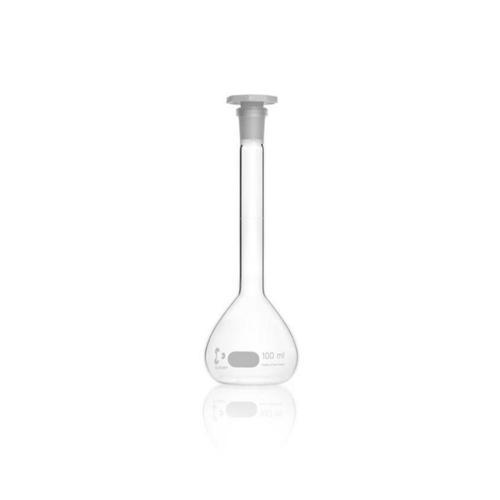 DWK Life Sciences Volumetric flask Duran class A 100 ml, white grad 216782508