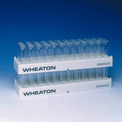 DWK Life Sciences Wheaton Rack for Vials PP Stackable, 50 wells 985800
