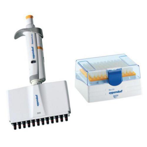 Eppendorf Eppendorf Research® plus 12-channel GLP Micropipette volume 30 - 300 �l Multichannel, 12 channels, adjustable 30-300 �l 3125000060