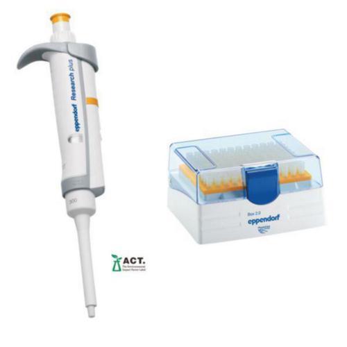 Eppendorf Research® plus GLP Micropipette Variable 30 - 300 µl 3123000101