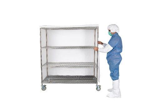 Keystone Cleanroom Products GMP Equipment Covers Autoclavable, Tyvek COVTVK505044E
