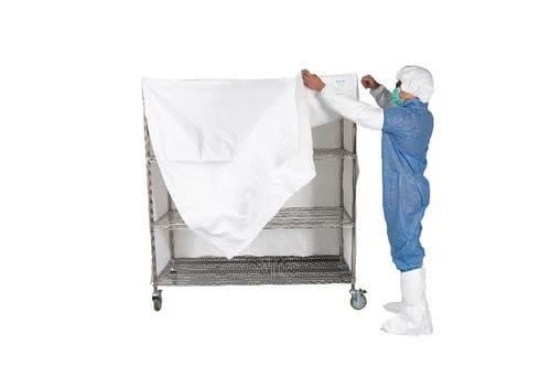 Keystone Cleanroom Products GMP Equipment Covers Autoclavable, Tyvek COVTVK505044E