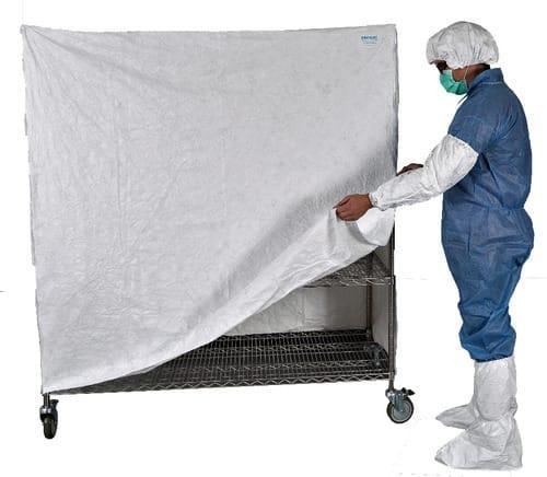 Keystone Cleanroom Products GMP Equipment Covers Autoclavable, Tyvek COVTVK505044E