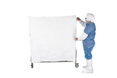 Keystone Cleanroom Products GMP Equipment Covers Autoclavable, Tyvek COVTVK505044E