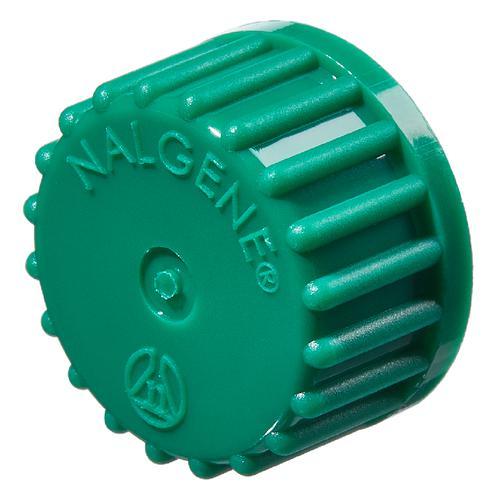 Nalgene Closures for narrowmouth bottles PP 20-415 mm, green 362150-4200