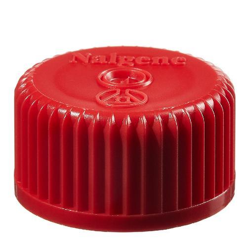 Nalgene PP Narrowmouth Closures 20-415mm, white 362150-1200