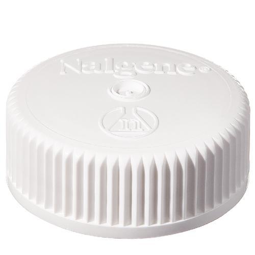 Nalgene PP Narrowmouth Closures 20-415mm, white 362150-1200