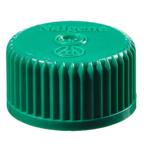 Nalgene PP Narrowmouth Closures 20-415mm, white 362150-1200