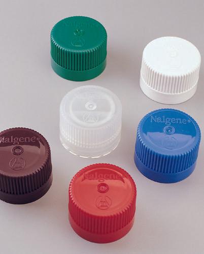 Nalgene PP Narrowmouth Closures 20-415mm, white 362150-1200