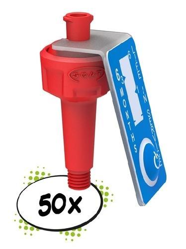 SCAT Europe Air Valve PFAS-Analytic UNF 1/4" 28G, 6M 397050-PP