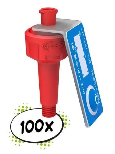 SCAT Europe Air valve UNF 1/4" 28G 6M,100pcs 397100