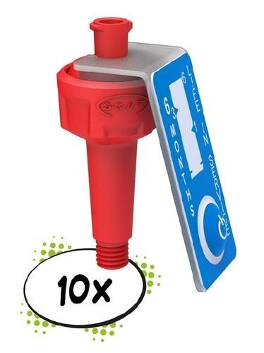 SCAT Europe Air valve UNF 1/4" 28G 6M,100pcs 397100