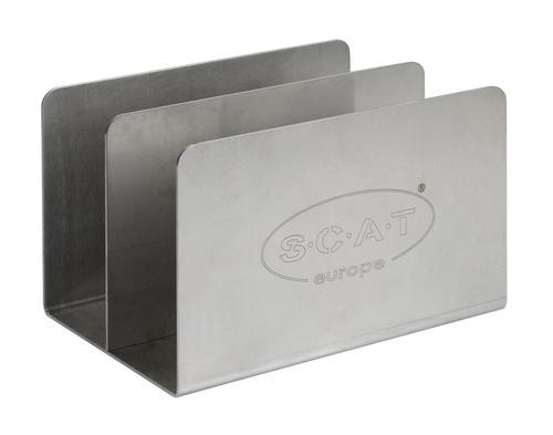 SCAT Europe Base for 2 space saving canisters Stainless steel, 141x130x200 199050