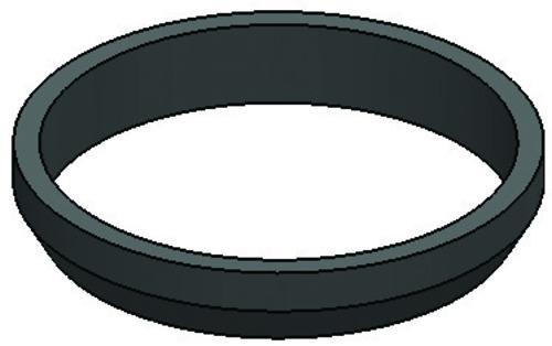 SCAT Europe Bohrlochreduzieradapter 35mm ID, 54-75mm OD, PE-HD, electrostatic conductive 121211