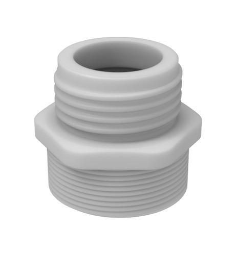 SCAT Europe Gewindeadapter PP GL45 (m) zu 2" Tri-sure (m) PP, GL45 (m) to 2" Tri-sure (m) 107015